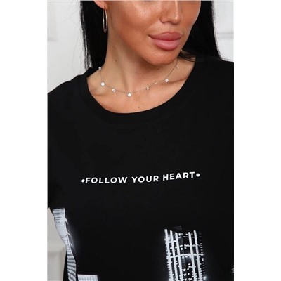 Лонгслив с рисунком Город Арт. 1097 НАТАЛИ, 1133070