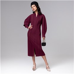 Платье-футляр со швами наружу, Больше, чем просто платье (винное)