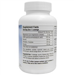 Source Naturals, GABA Calm, ГАМК, апельсиновый вкус, 120 таблеток для рассасывания