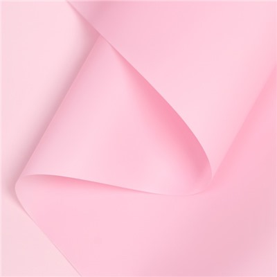 Пленка для цветов и букетов, матовая, пудра светлая, 0.57×10 м ±1 см