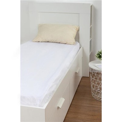 Наматрасник водонепроницаемый Экономь и Я, на резинке 80×200 +20 сммулетон,100% п/э