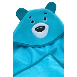 Детская полотенце накидка велюровая 90х100 НАТАЛИ, 1035165