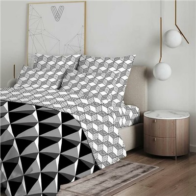 КПБ "Магия пространства" бязь хлопок 100% 1, 5 сп.