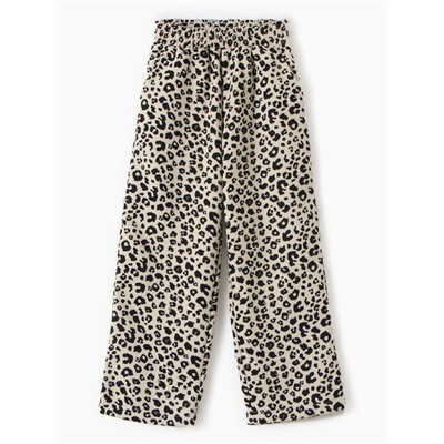 Брюки для девочки KAFTAN Leo velvet, размер 30 (98-104 см)