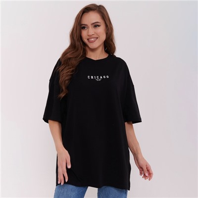 Футболка женская Little Secret, чёрная, размер ONE SIZE (42-46)