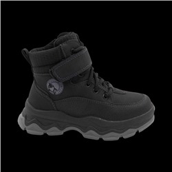 Ботинки зимние на меху А2438 черные