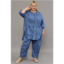 Костюм с брюками К-01 больших размеров НАТАЛИ, 1224907