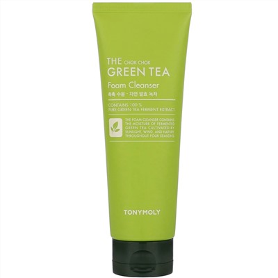 Tony Moly, The Chok Chok Green Tea, Foam Cleanser, 150 ml