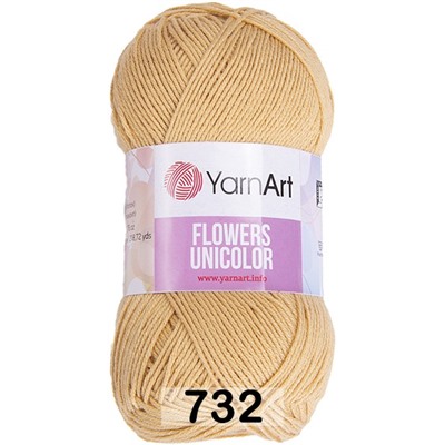 Пряжа Yarnart Flowers Unicolor