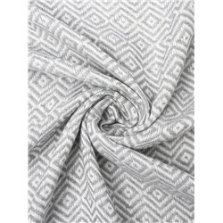 Плед с кисточками «Этель» East, 100×180 см, серый