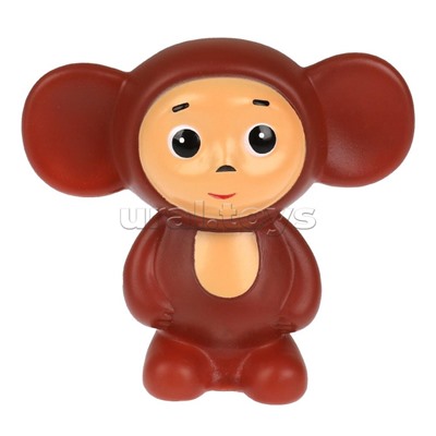 Игрушка пластизоль для ванны "Чебурашка. Союзмультфильм" 1 шт. в сетке