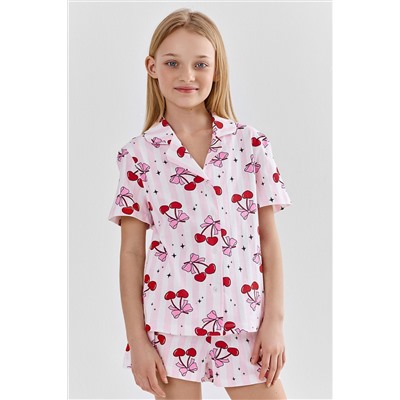 Комплект для девочек (рубашка, шорты) MARK FORMELLE, 1242557