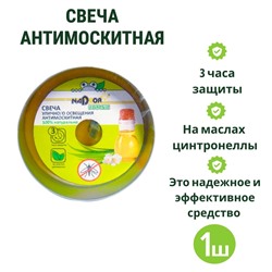 Свеча антимоскитная "Nadzor" Botanic, 1 шт
