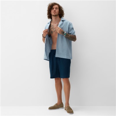 Шорты мужские MIST, размер 56, тёмно-синие