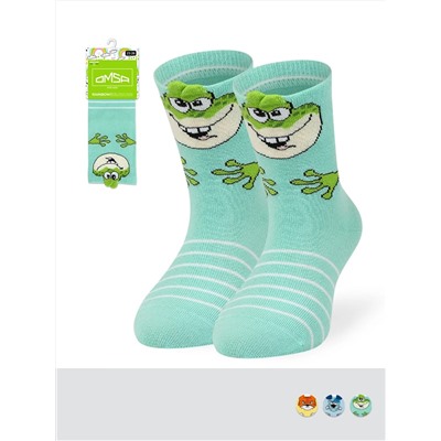 Omsa Носки OMSA kids   Calzino 21P71 с фантазийными пикотами (зверята)
