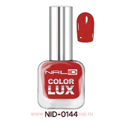Alvin D`or Лак для ногтей Nail ID Color lux тон 0144 темновато-красный 10мл