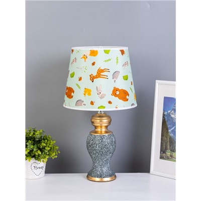 Настольная лампа «Ламина» Е14 40 Вт зелено-золотой RISALUX