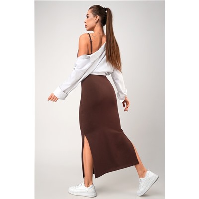 Женское платье-сарафан с разрезами Happyfox