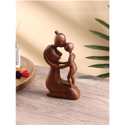 Фигурка «Мать и ребенок», 12×5×20 см, дерево суар