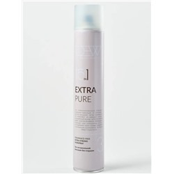 DEW Professional Лак для волос экстрасильной фиксации без отдушки / Extra Pure, 500 мл