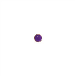 Фиолетовый тонкий стимулятор Nipple Vibrator - 23 см.