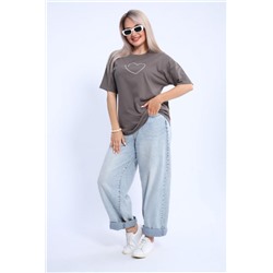 Футболка женская ФЖ0062А (Серый)