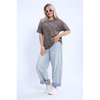 Футболка женская ФЖ0062А (Серый)