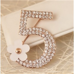 Брошь золото H01-10738