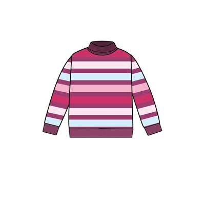 Свитер детский трикотажный для девочек