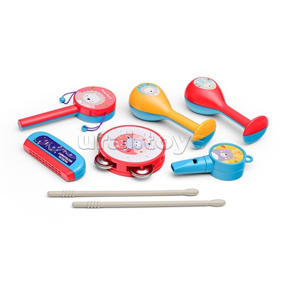 Набор музыкальных инструментов "Музыкальная вечеринка" в коробке