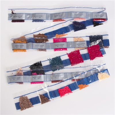 Алмазная мозаика с частичным заполнением на холсте «Птицы», 30×40 см