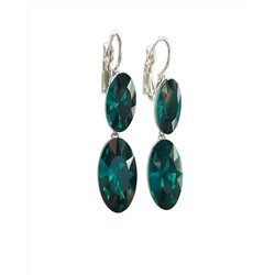 Серьги с кристаллами Swarovski