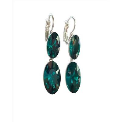 Серьги с кристаллами Swarovski