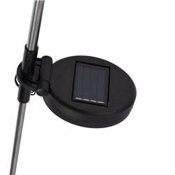 Садовый светильник «Колос», уличный, на солнечной батарее, 85 см, 8 LED, свечение тёплое белое