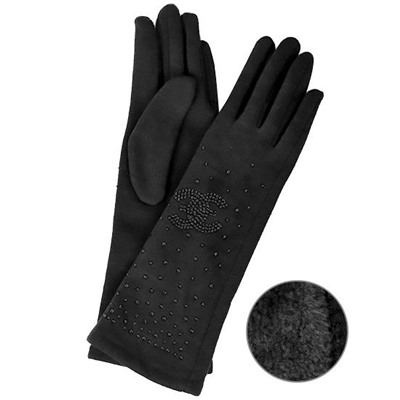 Перчатки женские трикотаж\флис