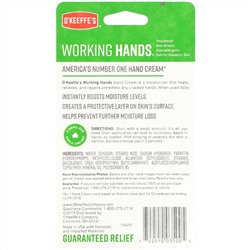 O'Keeffe's, Working Hands, крем для рук, 96 г (3,4 унции)