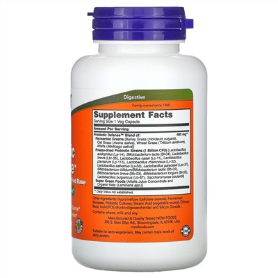 Now Foods, Probiotic Defense, 90 растительных капсул