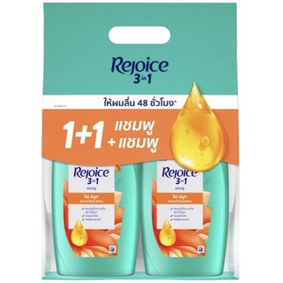 Шампунь Rejoice с аргановым маслом и ароматом магнолии набор из 2-х шт по 370 м