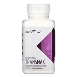 Biotivia, Transmax™, 500 мг, 60 капсул