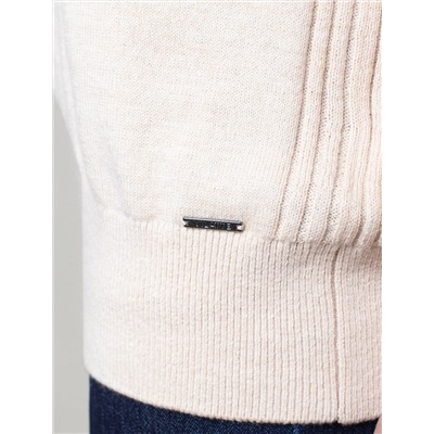 Свитер тонкой вязки из хлопка с кашемиром