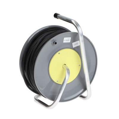 Удлинитель морозостойкий на катушке Luazon Lighting ECO, 4 розетки, 50 м, 16 А, КГ 3×1.5 мм², с выключателем