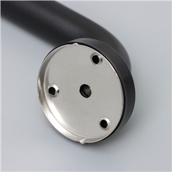 Поручень для ванны антискользящий Stölz, 43.5×7×5.5 см, нержавеющая сталь, чёрный