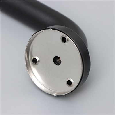 Поручень для ванны антискользящий Stölz, 43.5×7×5.5 см, нержавеющая сталь, чёрный