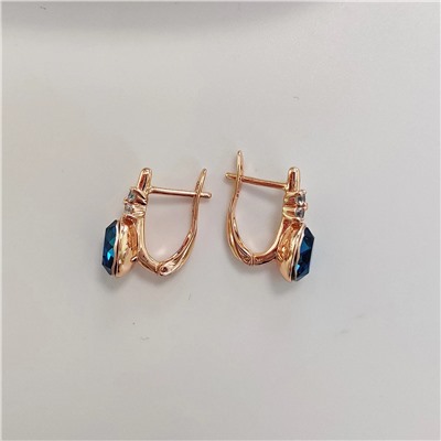 Серьги с кристаллами Swarovski