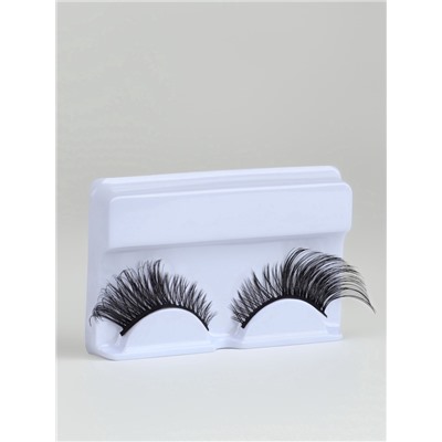 Ресницы накладные «Яркость», 5-20 мм, без клея, чёрные