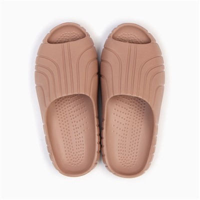 Сланцы женские «Фиджи» цвет кофе с молоком, размер 41