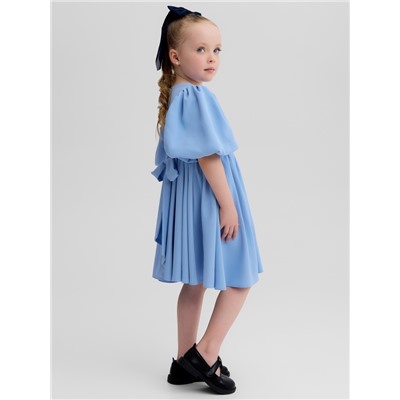 Платье нарядное для девочки MINAKU: Party Dress, голубое, рост 104-110 см