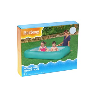 Бассейн надувной Bestway 51115, 165×104×25 см, с надувным дном, от 2 лет
