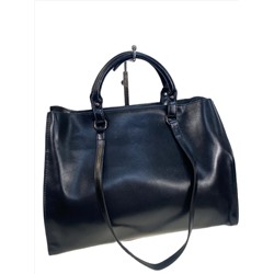 Женская сумка из натуральной кожи, цвет черный