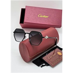 Набор женские солнцезащитные очки, коробка, чехол + салфетки #22931260